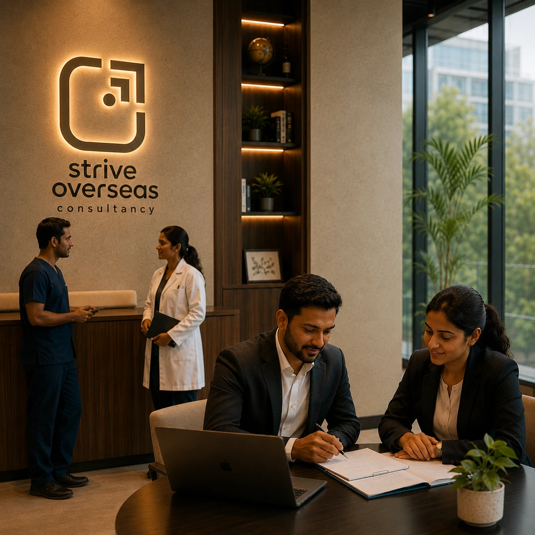 Strive Overseas team